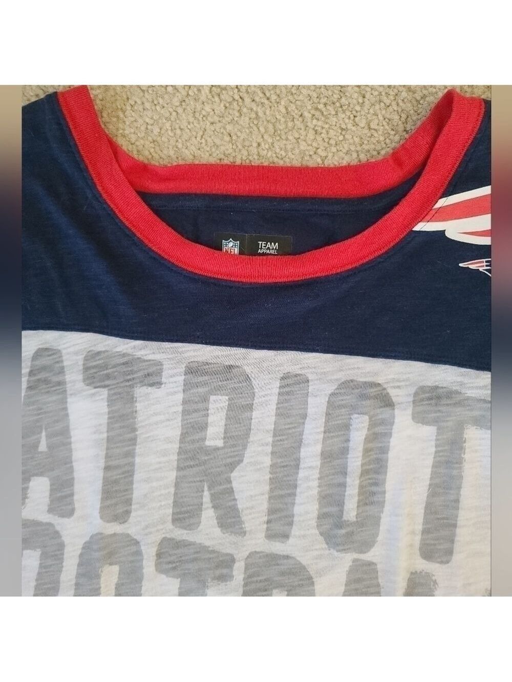New England Patriots Burn Out Jersey - Picture 3 of 9